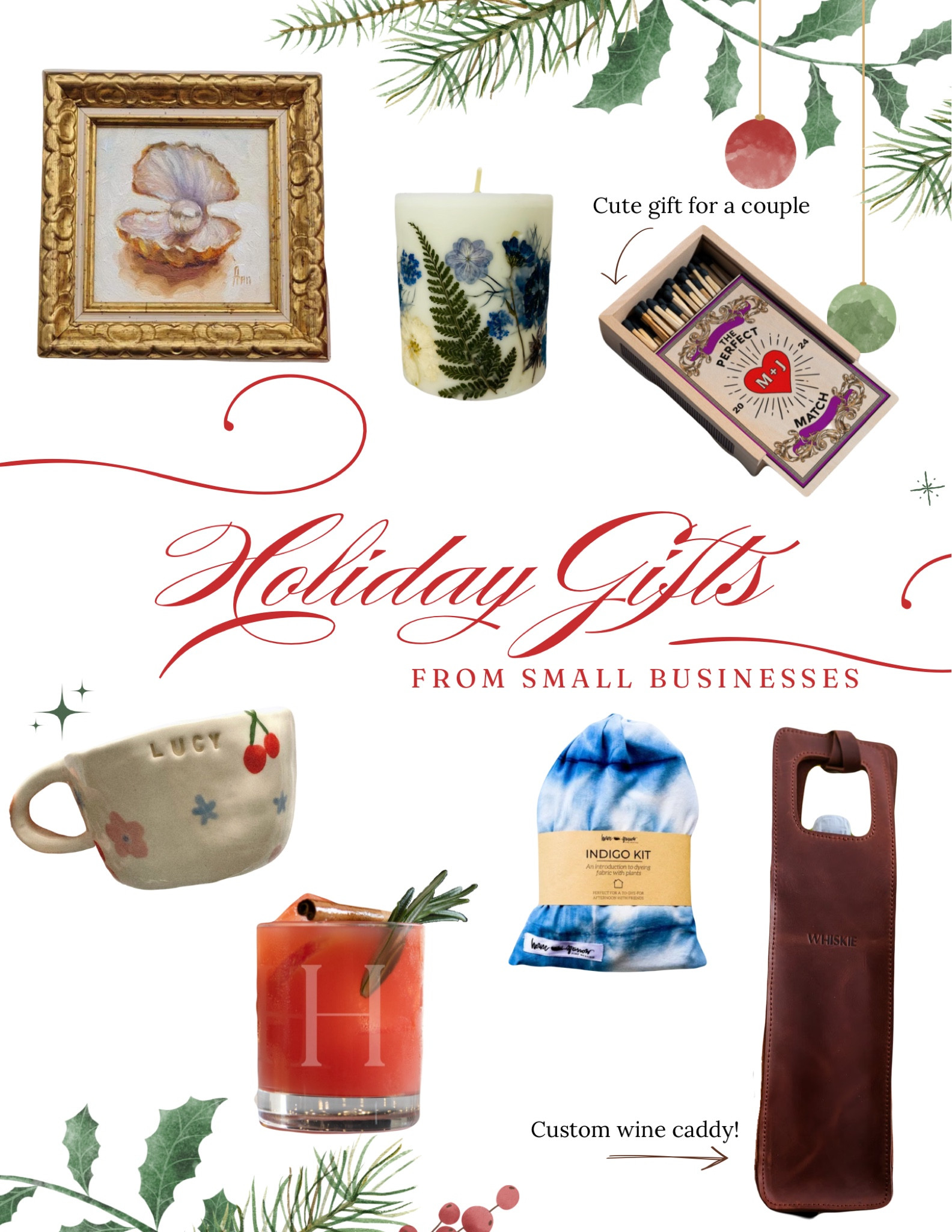 Shopping small this holiday season >>> ♡ 

#LTKSeasonal #LTKHoliday #LTKGiftGuide