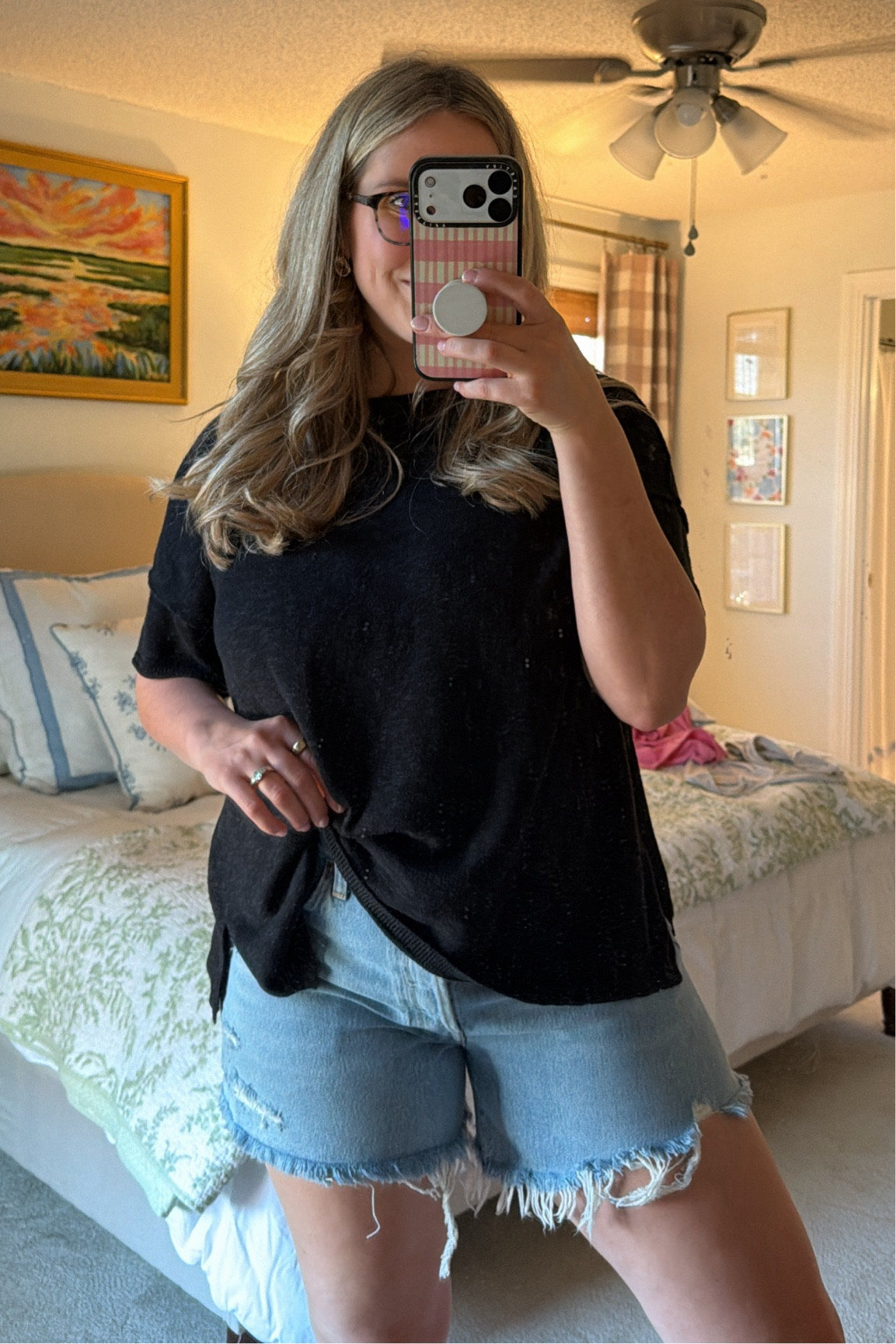 The most comfy jean shorts!

#LTKootd #LTKmomlife #LTKSpringSale
