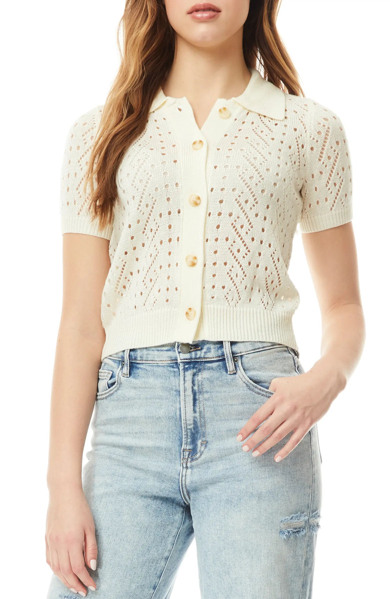 Sola Button Front Knit Top | Nordstrom Rack