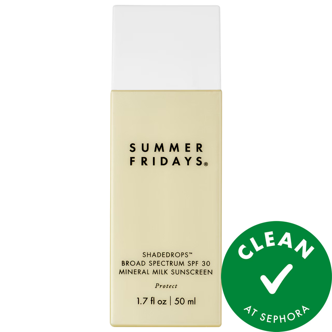Summer Fridays ShadeDrops Mineral Milk Sunscreen SPF 30 1.7 oz / 50 mL | Sephora (US)