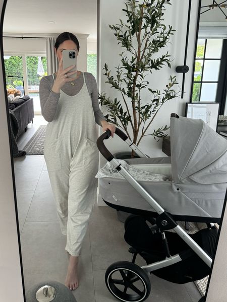 Ready for our walk // mom outfit // baby stroller 🤍 neutral style 

#LTKbaby #LTKhome #LTKfamily