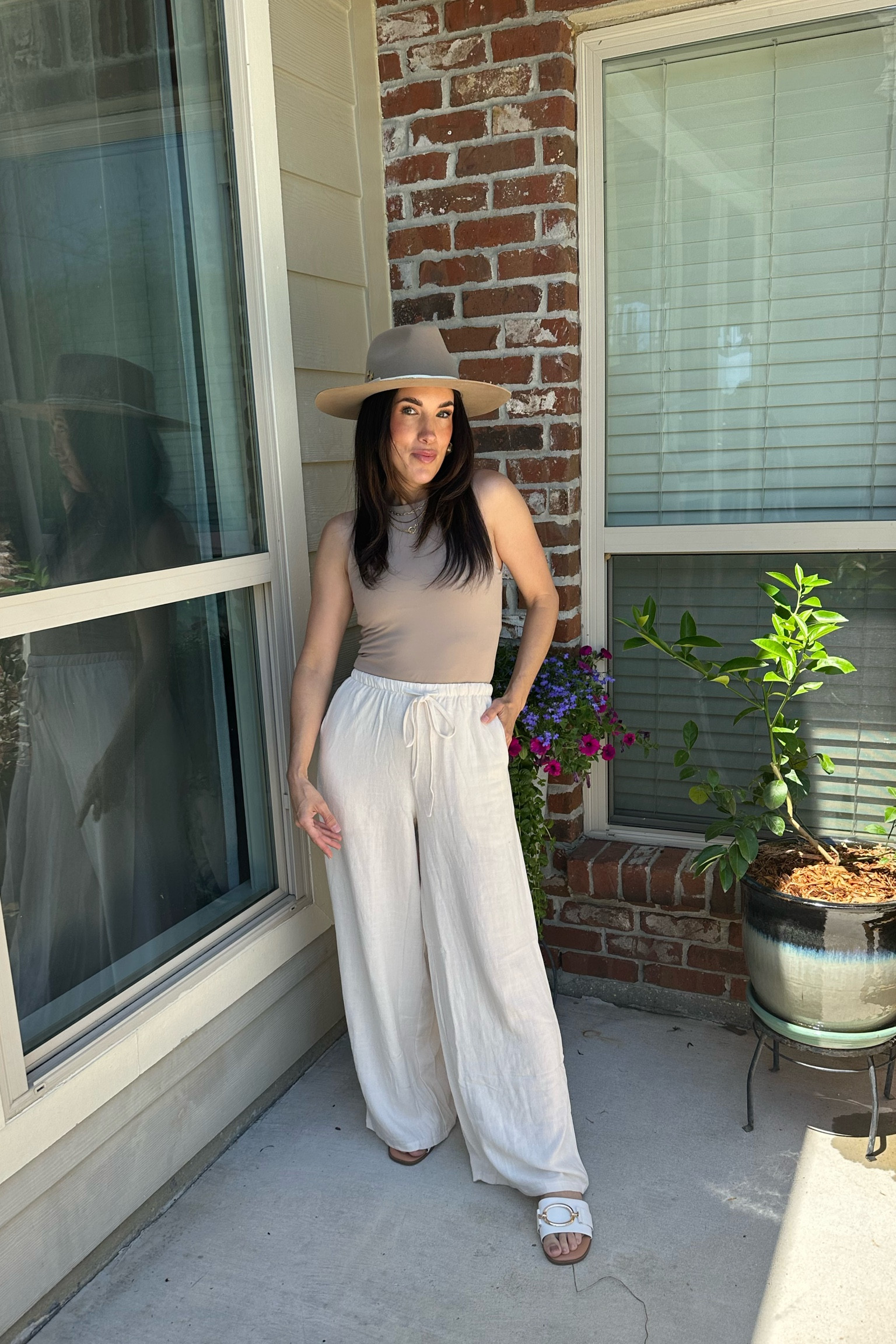 Neutral Resort Wear!!! #neutraloutfit #ootd #neutralvibes #resortoutfit