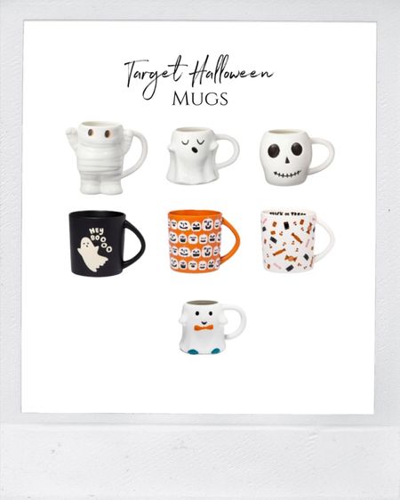 This year’s Target Halloween mugs that caught my eye. How cute are the ghost ones? 

#LTKHalloween #LTKhome #LTKSeasonal