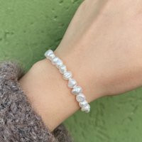 Baroque Pearl Bracelet 6-7 Mm | Etsy (US)