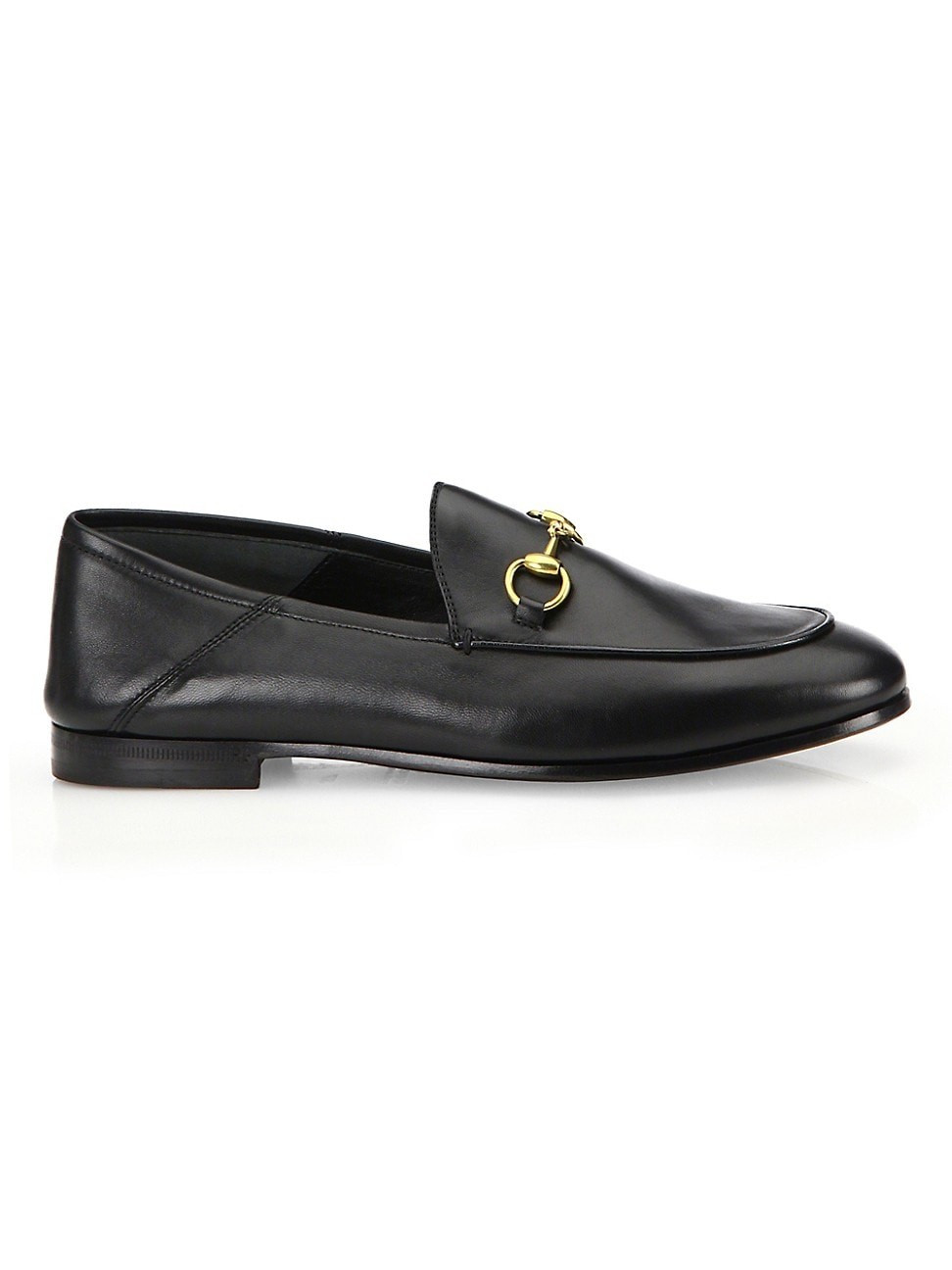 Women's Brixton Leather Horsebit Loafers - Black - Size 4.5 | Saks Fifth Avenue
