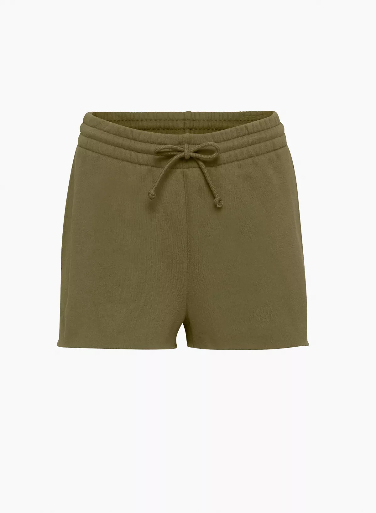 COZY FLEECE BOYFRIEND HI-RISE MICRO SHORT | Aritzia
