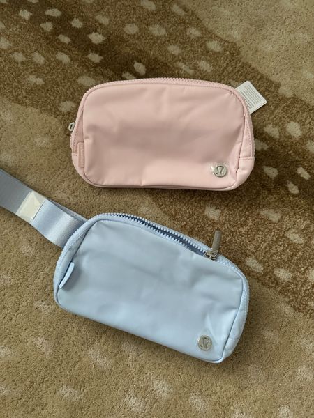 Pastel colored belt bags for spring 