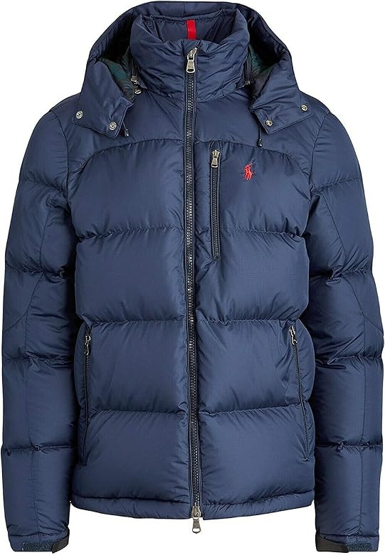 Polo Ralph Lauren Men's El Cap Hooded Down Puffer Jacket Navy | Amazon (US)