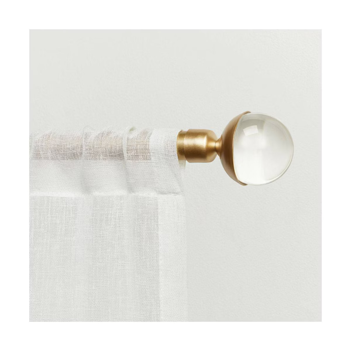 Adjustable Eleanor Curtain Rod and Finial Set - Exclusive Home | Target