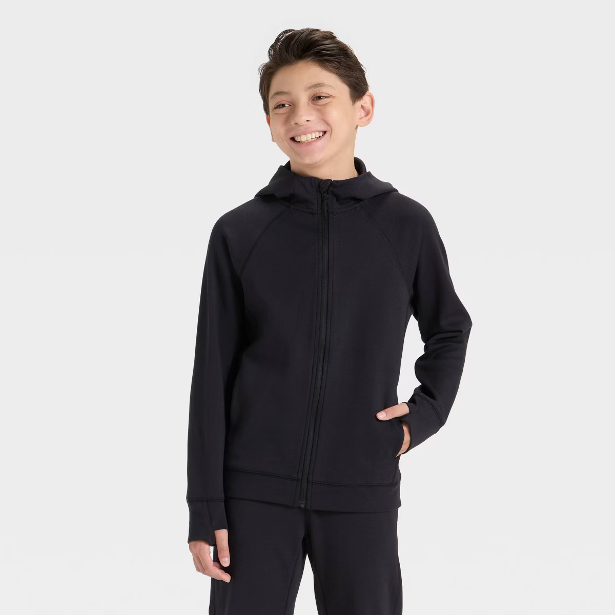 Boys' Siro Ponte Full Zip Hoodie Sweatshirt - All In Motion™ | Target