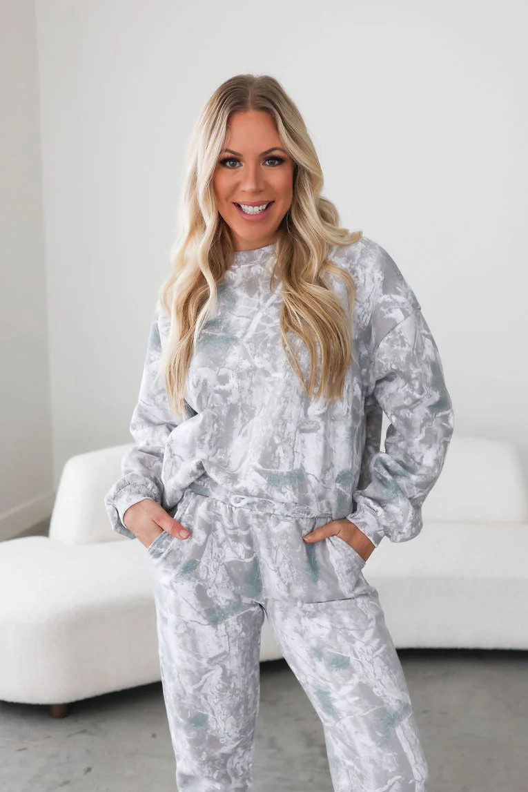 Faded Camo Joggers by Lily & Lottie | Lauriebelles