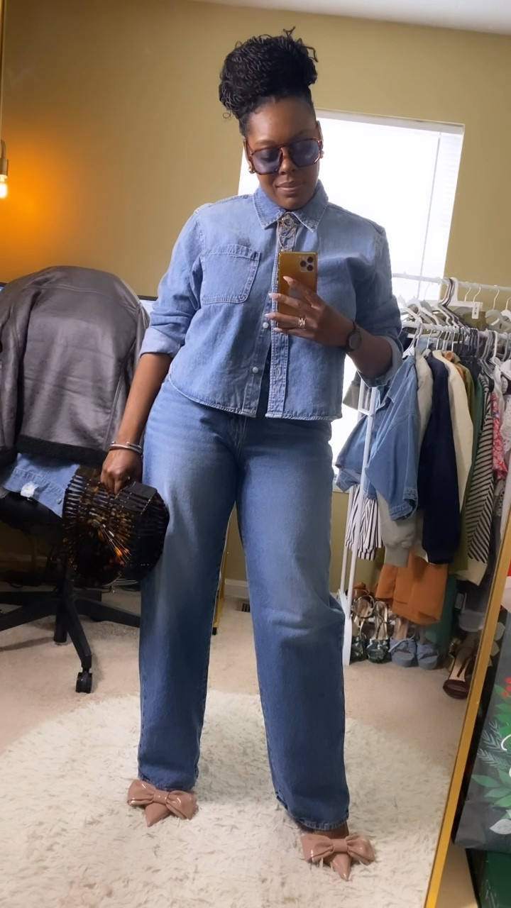 Spring Outfit Inspo
Denim on Denim
Top: Large
Jeans: Size 8

#LTKxTarget #LTKfindsunder100 #LTKstyletip