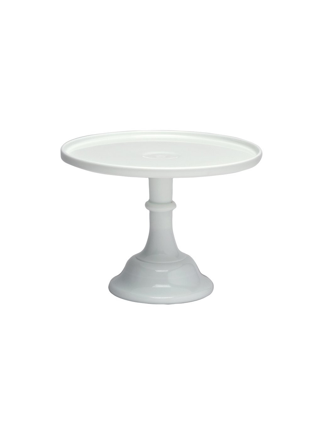Mosser Glass Milk White Cake Stand | Weston Table