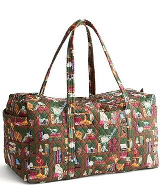 Vera Bradley x Harry Potter Hogwarts Library Large Original Duffle Bag | Dillard's | Dillard's