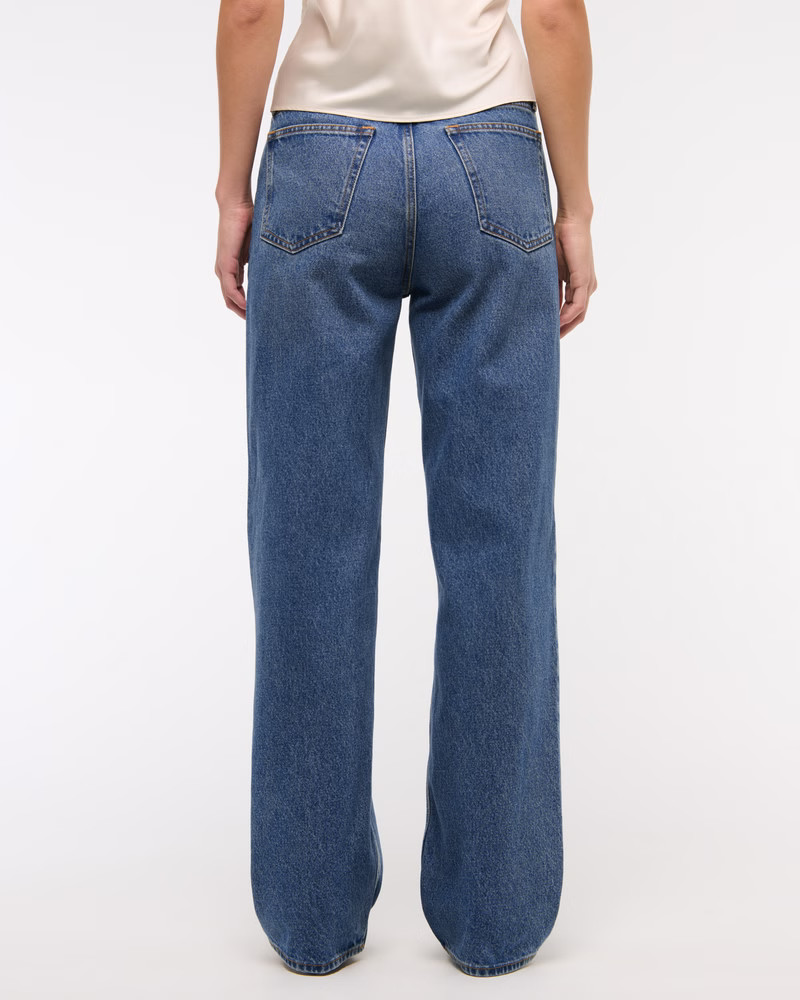 Women's Mid Rise Slouchy Jean | Women's Bottoms | Abercrombie.com | Abercrombie & Fitch (US)