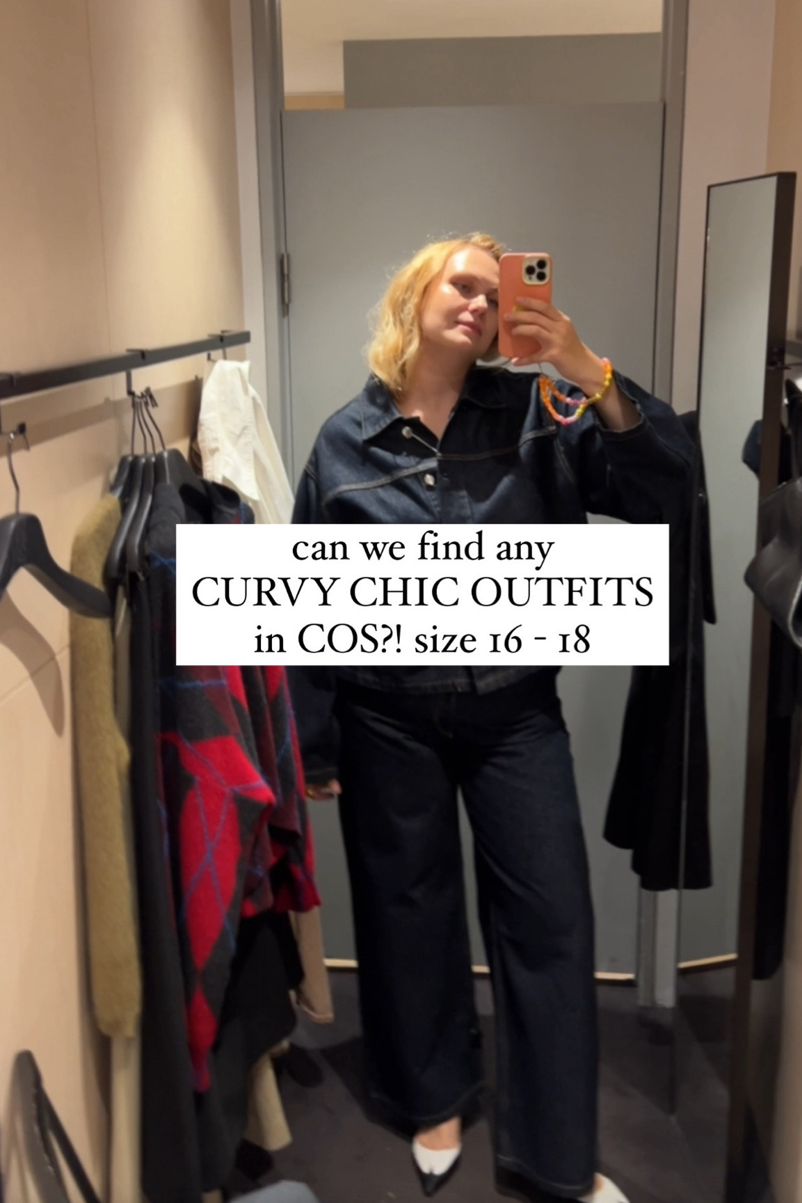 Cos style, cos haul, fall haul, fall try on, fall fashion, transitional pieces, transitional weather, barrel jeans, cardigan, curvy style, curvy chic