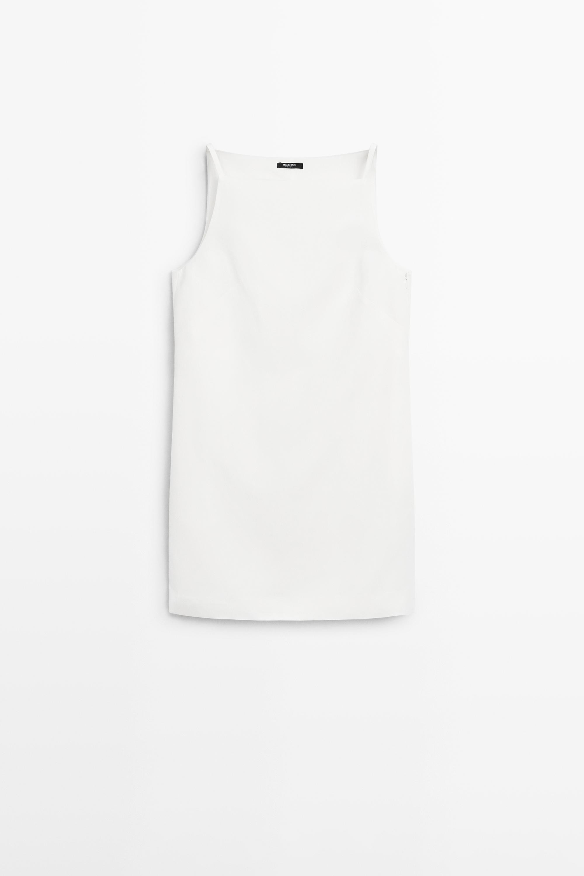 Flowing mini dress | Massimo Dutti UK