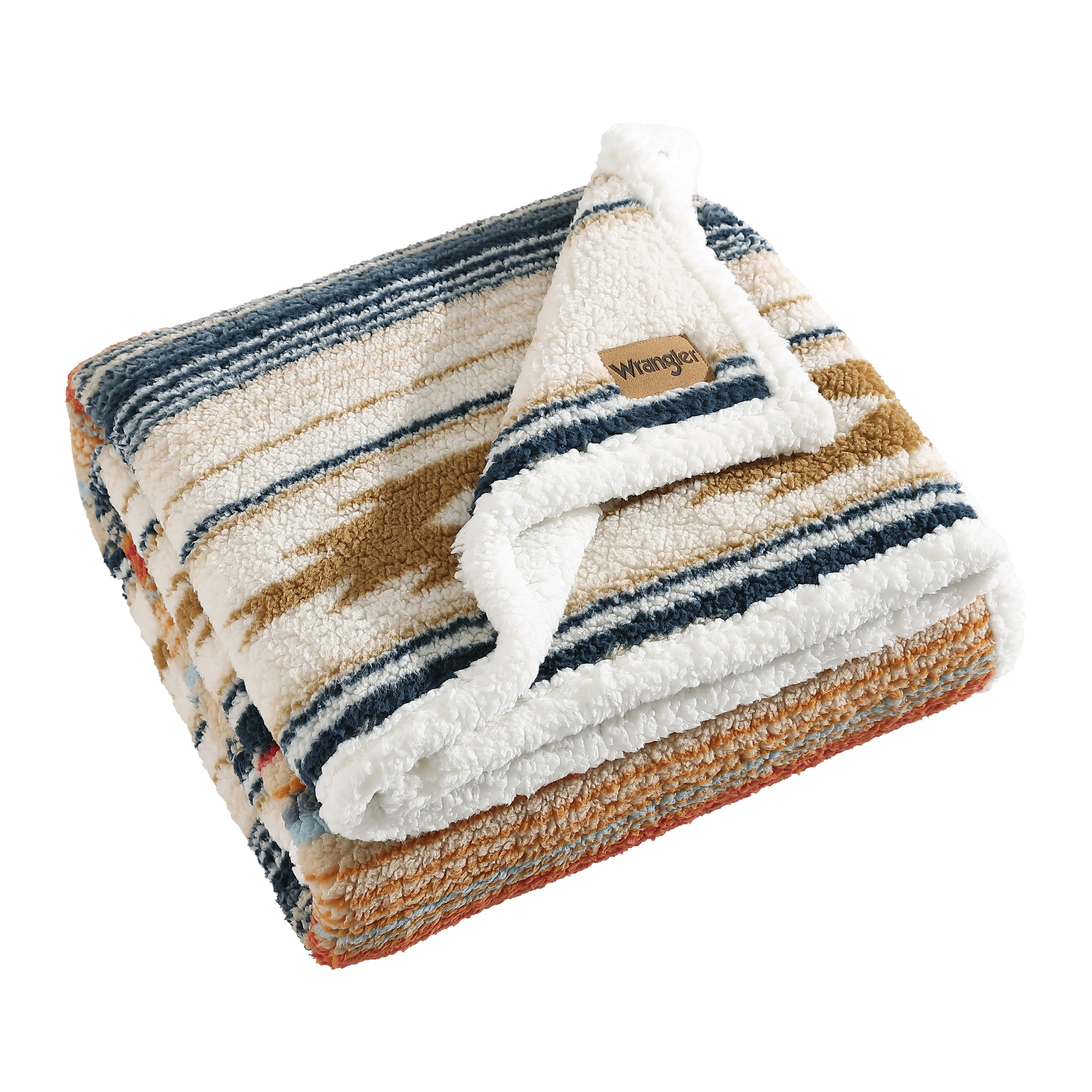 Wrangler Printed Plush Sherpa Throw Blankets & Reviews | Wayfair | Wayfair North America