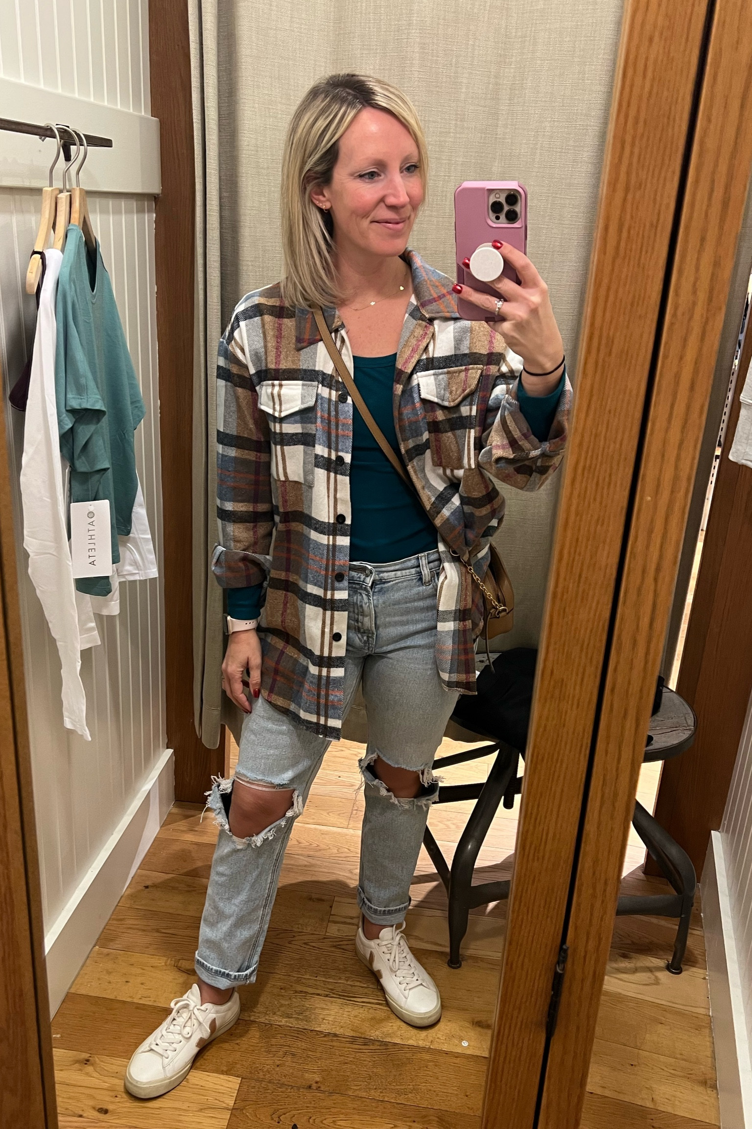 Love this comfy outfit!! Wearing a 2R in the jeans and small in both tops. 

#LTKOver40