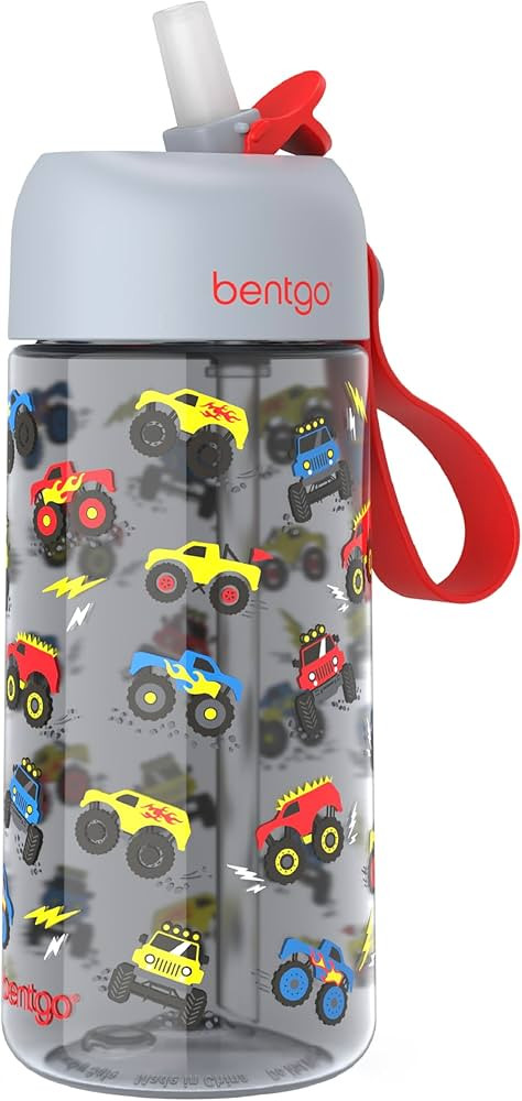 Bentgo Kids Water Bottle - Leak-Proof, Durable Tritan, BPA-Free 15 oz. Cup for Kids/Toddlers Ages... | Amazon (US)