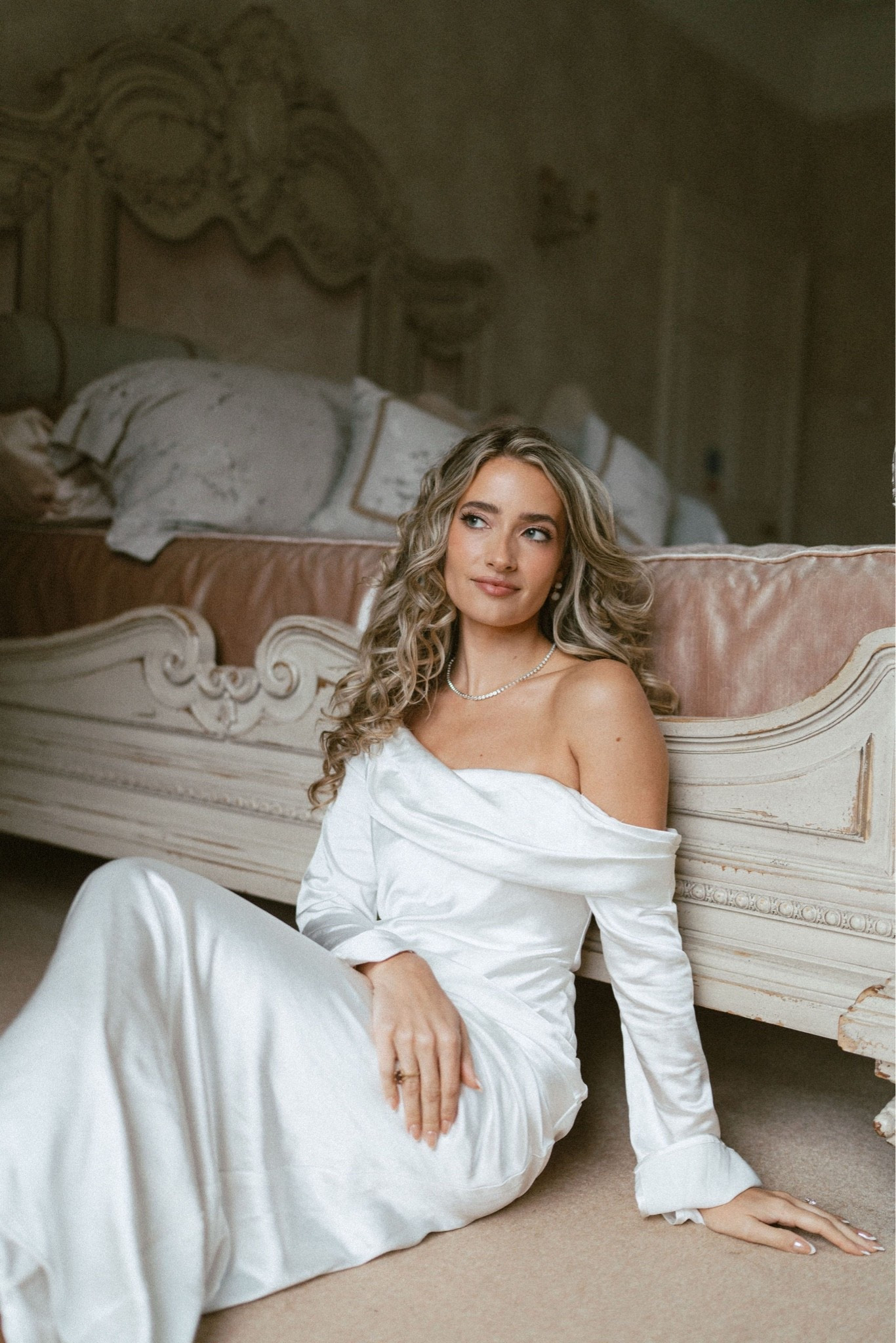 Loved the off the shoulder on this gown 🤍

#LTKdayinmylife #LTKgrwm