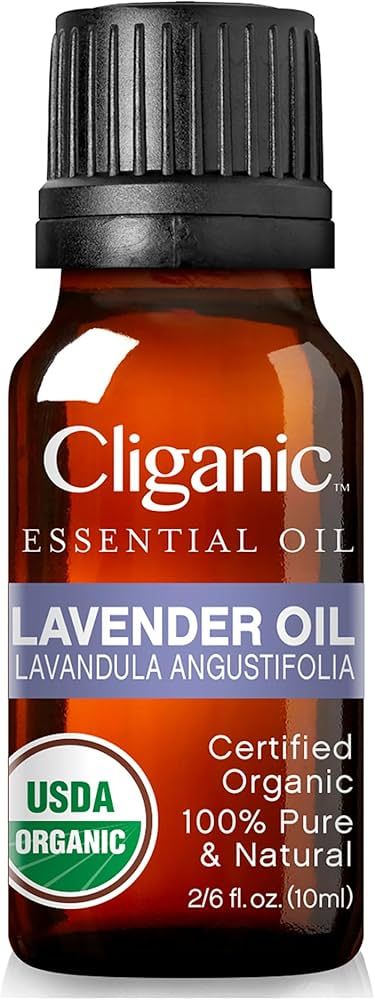 Cliganic USDA Organic Lavender Essential Oil - 100% Pure Natural Undiluted, for Aromatherapy Diff... | Amazon (US)