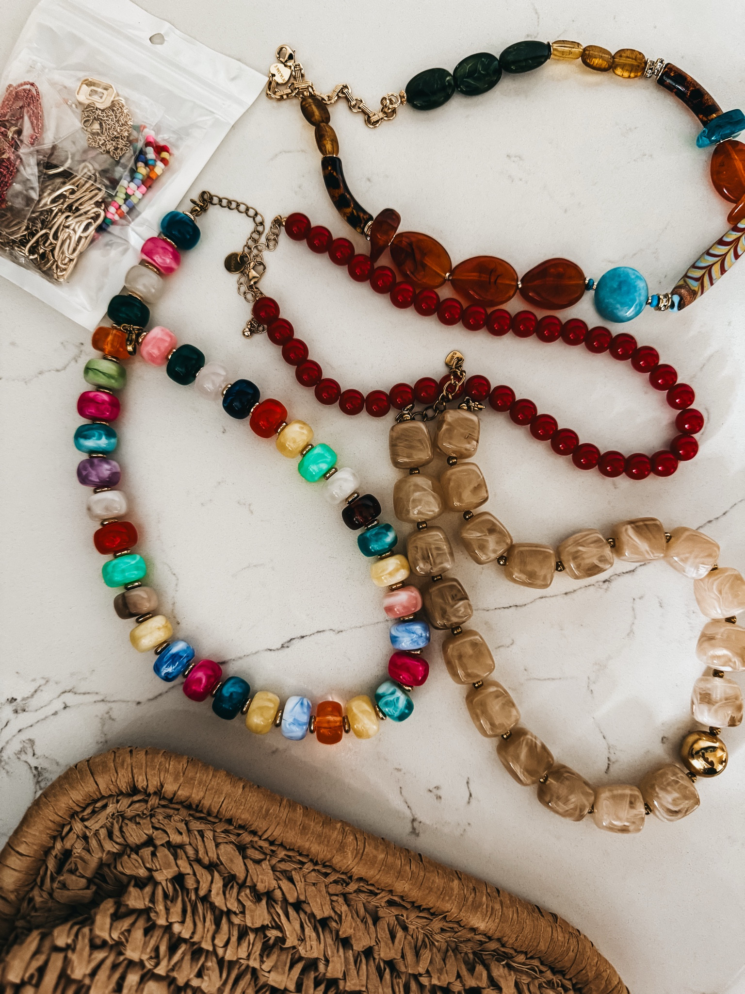 Summer is for wearing all the colorful beaded necklaces! 🩷🌴🧡🌊💛💦❤️

Linked some recent faves!

#LTKootd #LTKSaleAlert #LTKOver40