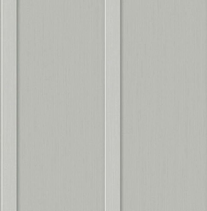 NextWall Faux Board and Batten Peel and Stick Wallpaper (Harbor Grey) | Amazon (US)