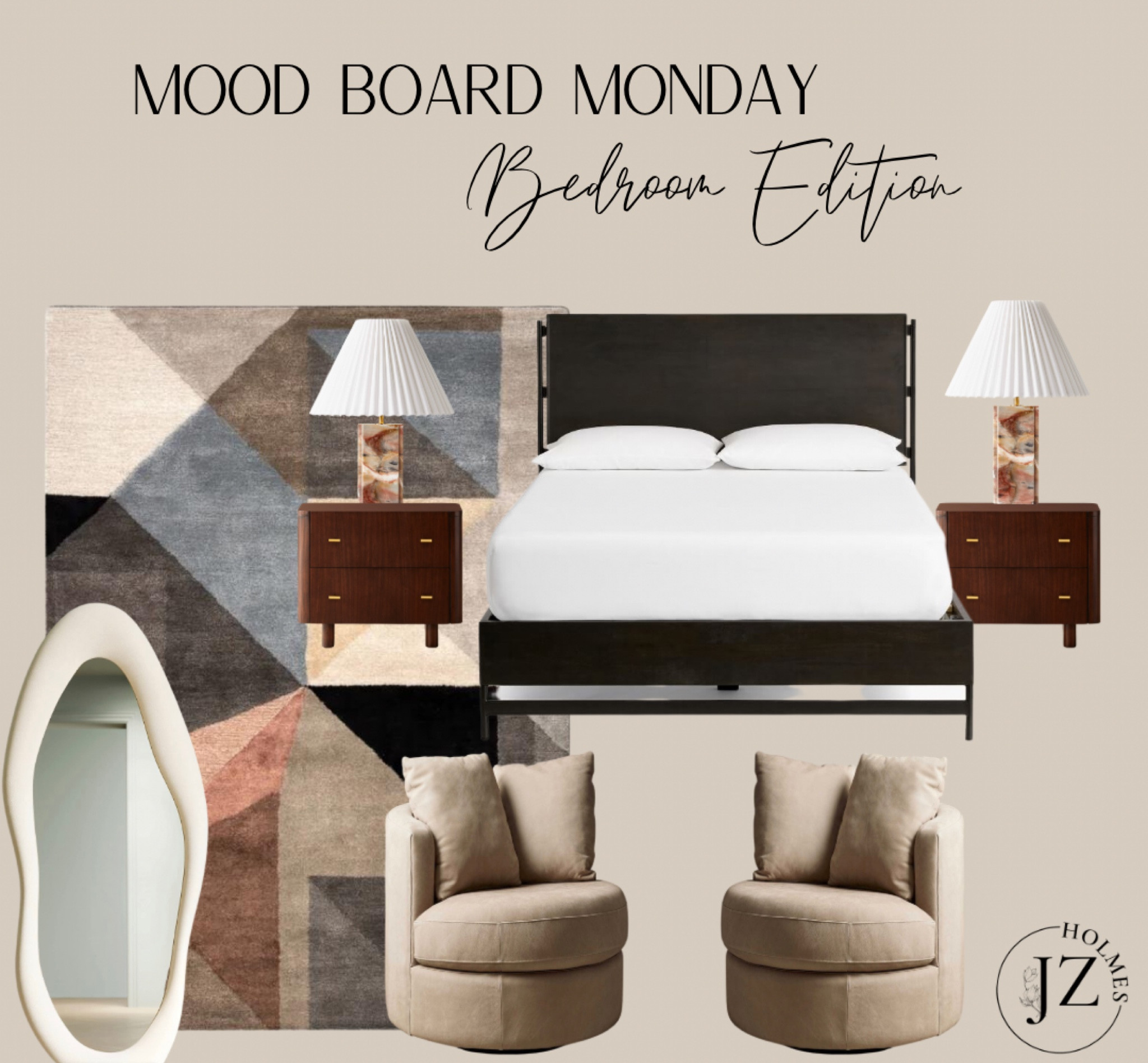 Mood board Monday! Bedroom edition. 

#LTKhome #LTKstyletip #LTKFind