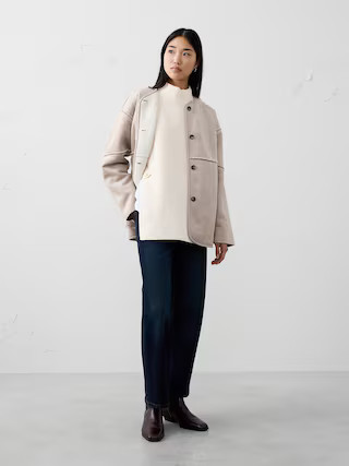 SWEATER BIB PONCHO | Banana Republic Factory