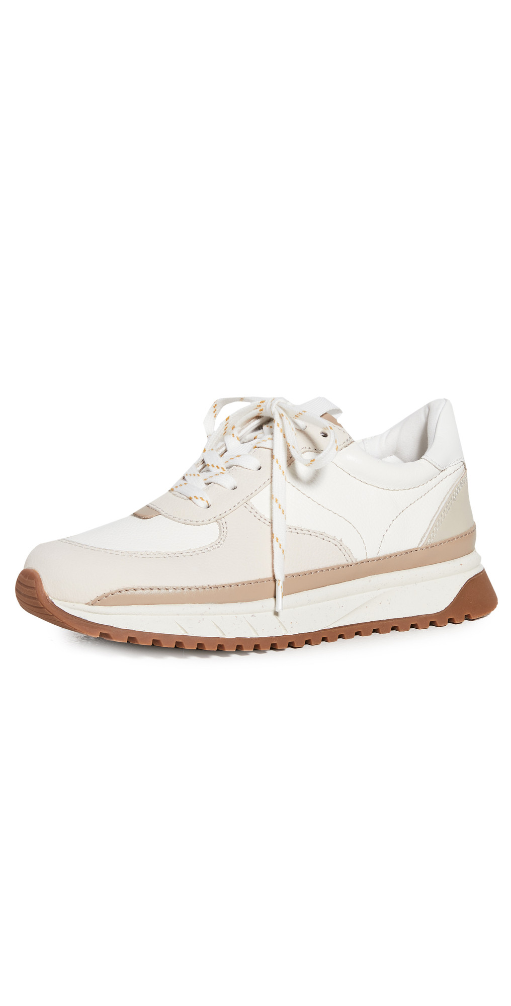 Madewell Kickoff Trainer Sneakers in Neutral Colorblock Leather | Shopbop