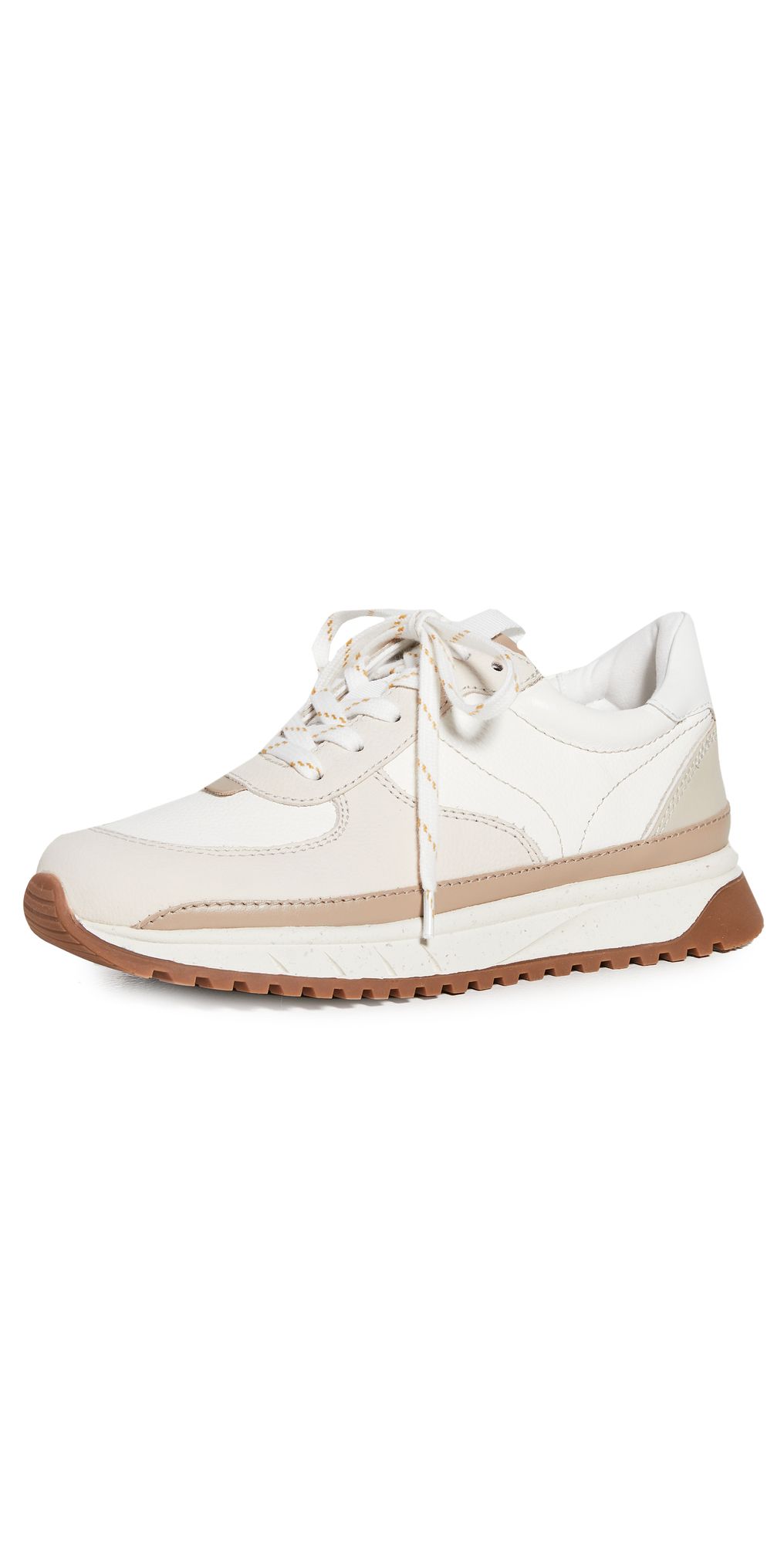 Madewell Kickoff Trainer Sneakers in Neutral Colorblock Leather | SHOPBOP | Shopbop