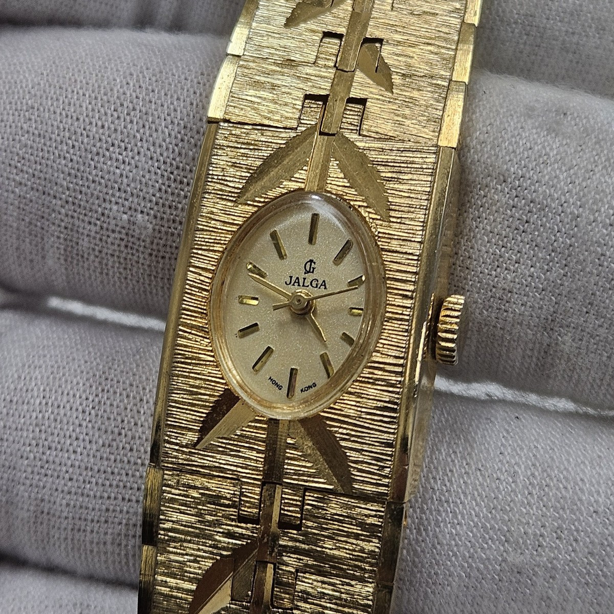Vintage Jalga Womens Dress Wrist Watch Mechanical Wind Gold Tone Elegant Classy   | eBay Australi... | eBay AU