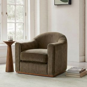Bennett Swivel Club Chair | West Elm (US)