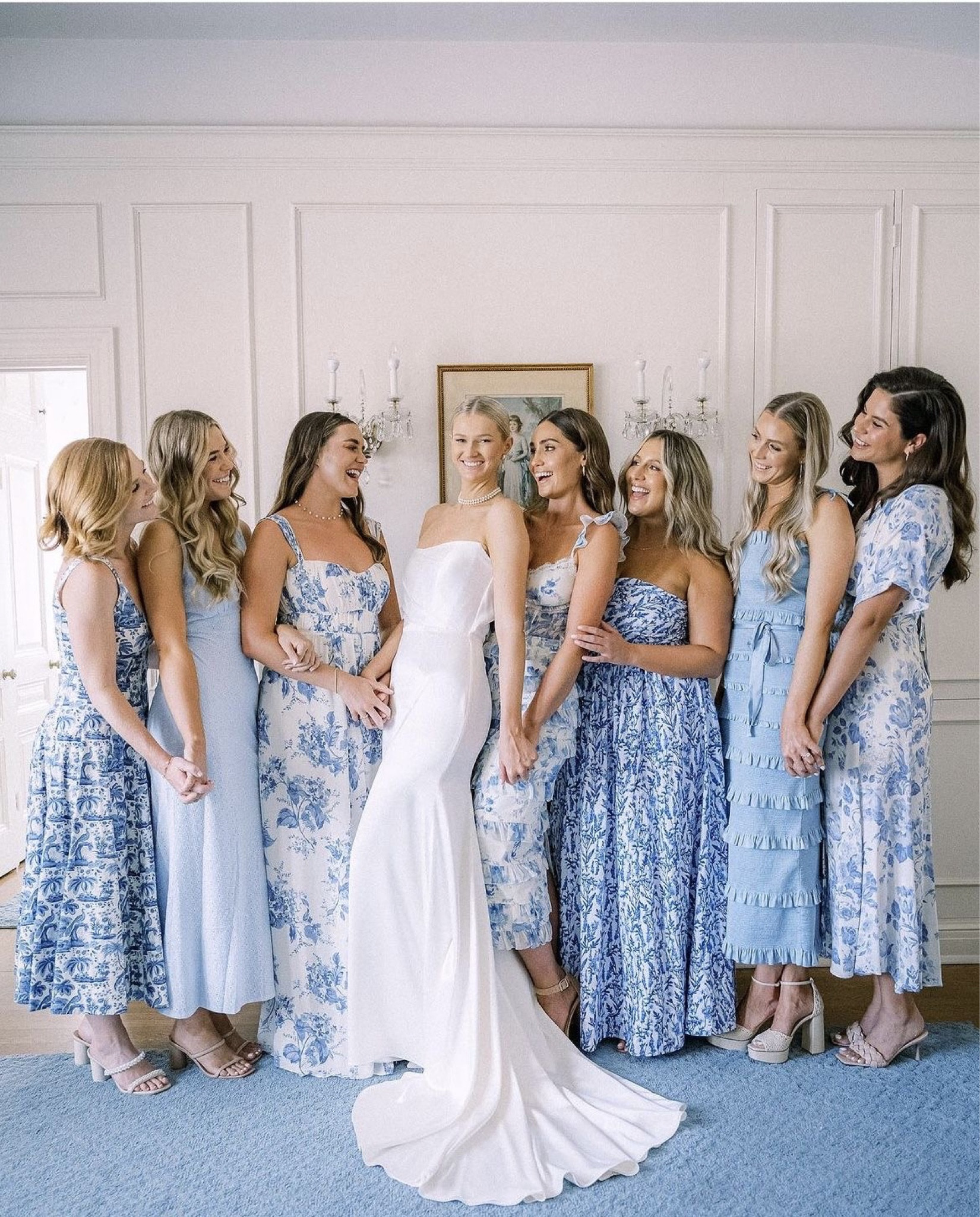 Something blue bridesmaids dresses 

#LTKSeasonal #LTKwedding #LTKsalealert