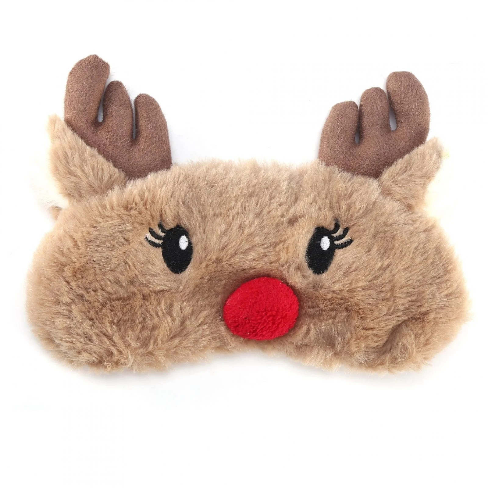 Cute Sleeping Masks, Soft Fluffy Plush Blindfold Funny Novelty Christmas Rudolph Sleep Masks Eye ... | Walmart (US)