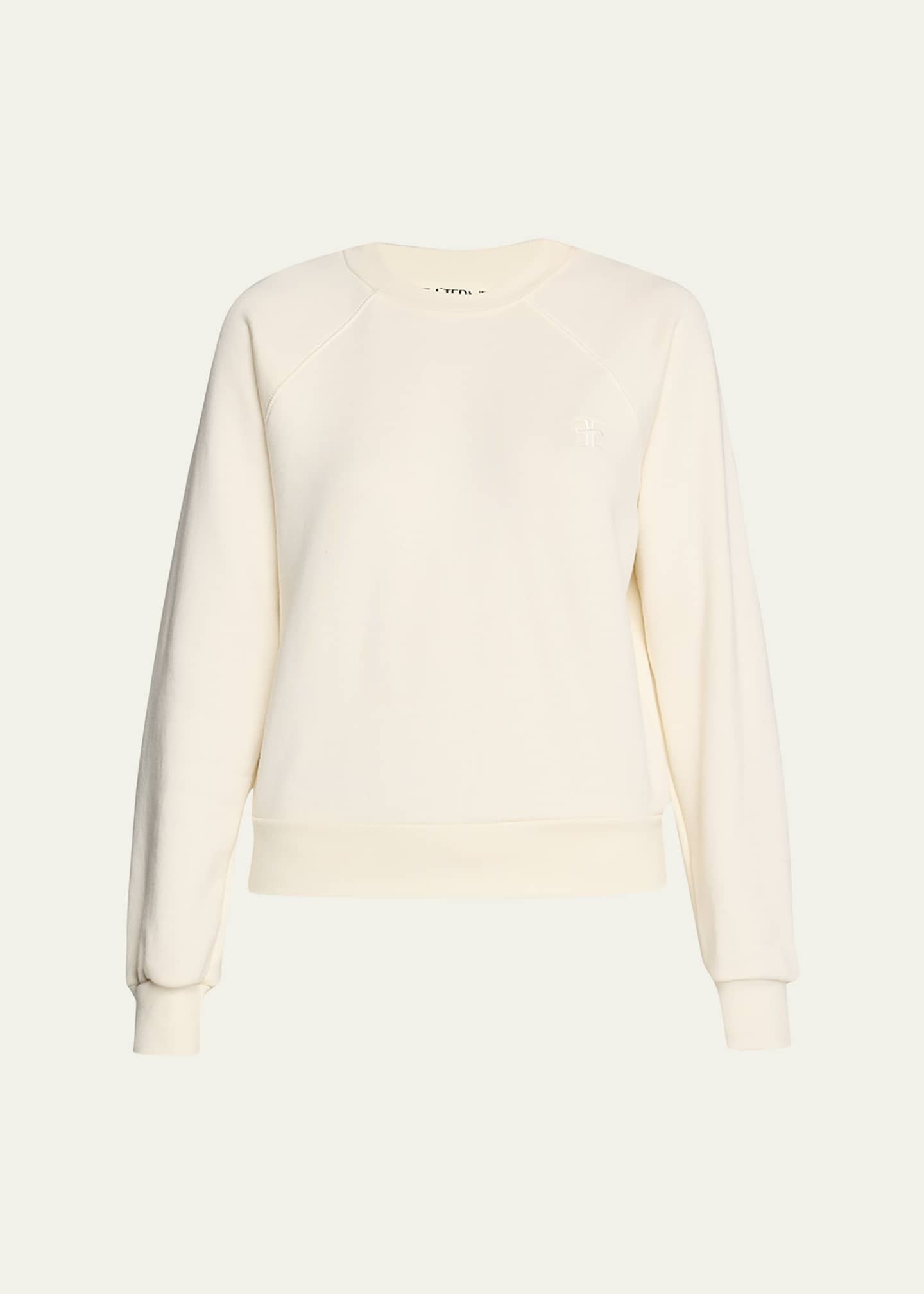 Eterne Shrunken Raglan-Sleeve Sweatshirt | Bergdorf Goodman