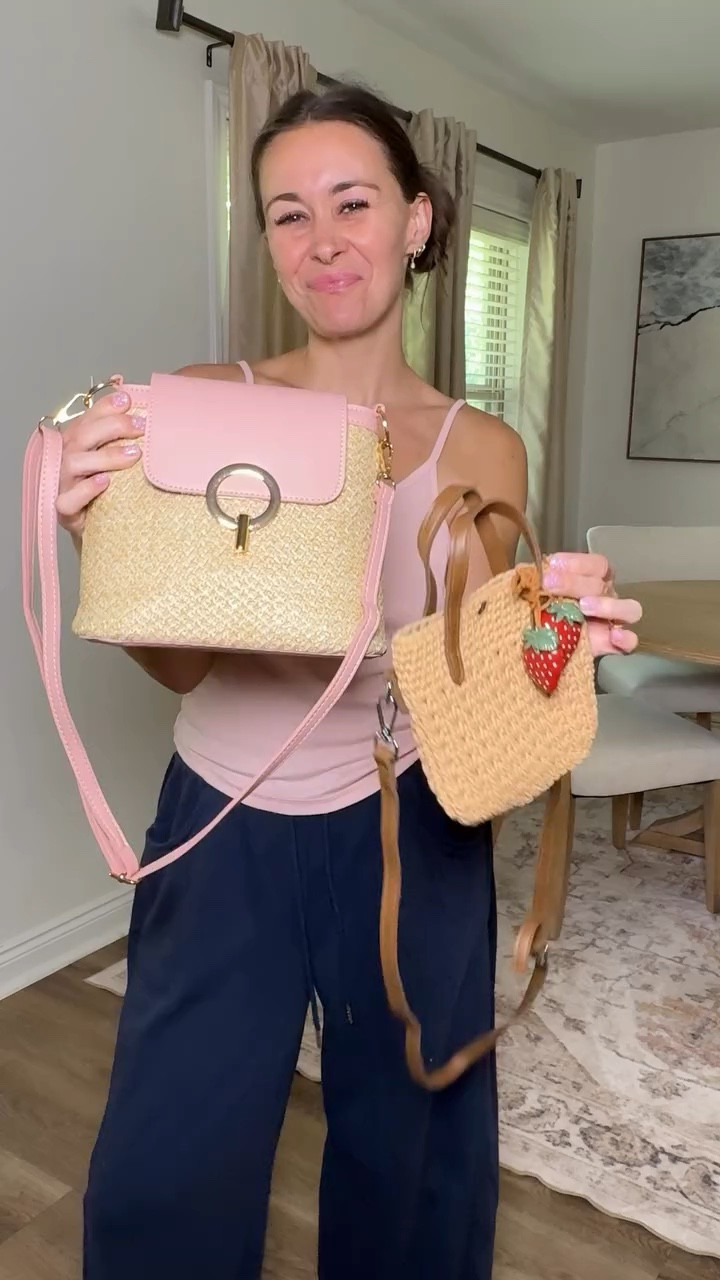 which @sarah.and.stone bag would you pick?! ☺️ 🛒 👜 👛 comment “shop” and I’ll send you the details 💌 

handbag collection, designer handbags, everyday handbags, neutral handbags, mom style fashion, chic mom outfits, elevated basics, capsule wardrobe accessories, luxury inspired handbags, affordable handbags