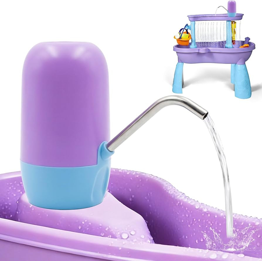 Water Table Pump, ContinuousKids Water Pump for Table, 3 Hours of Non-Stop Work Water Table Acces... | Amazon (US)