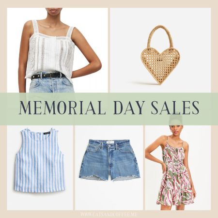 The Best Memorial Day Sales ✨ There are so many great deals going on this holiday weekend, so I wanted to put together a quick round up of some of the best sales that I thought you all might enjoy! Featuring favorites from J.Crew, Abercrombie & Fitch, Anthropologie, Bloomingdale’s, LOFT, and more! 

#LTKSeasonal #LTKSaleAlert #LTKItBag
