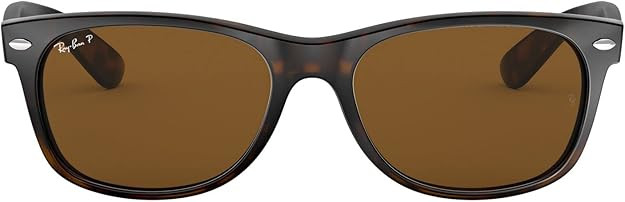 Ray-Ban Unisex's RB2132 New Wayfarer Polarized Sunglasses | Amazon (CA)