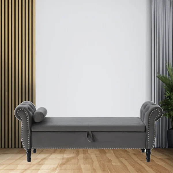 Deenna end of bed bench,Upholstered Bench,entry bench | Wayfair North America