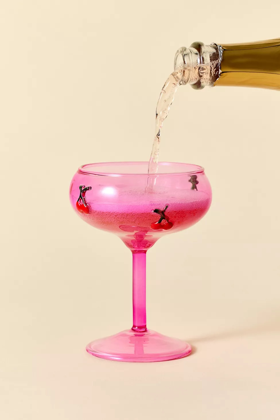Cherry Icon Coupe Glass | Urban Outfitters (US and RoW)