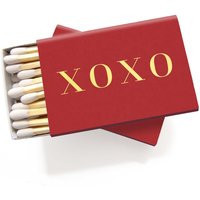 xoxo Matches For Valentine's Day Wedding Favors Gifts Red & Gold | Etsy (US)