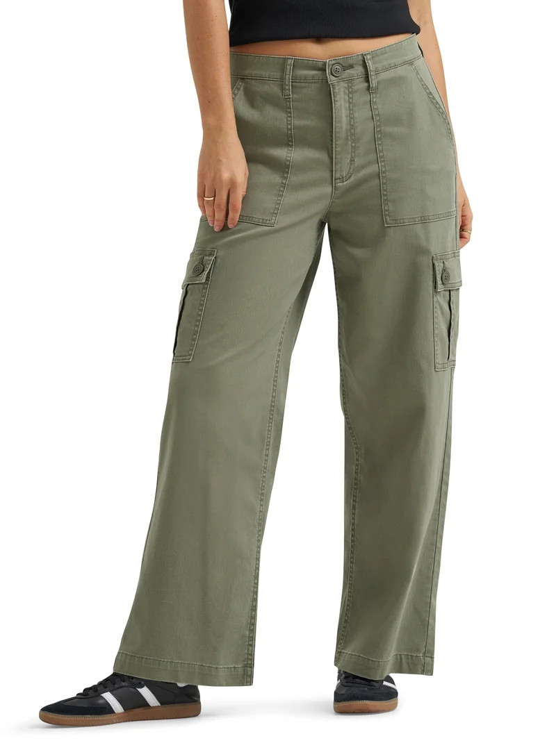 Lee® Women's Heritage Loose Fit Straight Cargo Pant, Sizes 0-18 | Walmart (US)