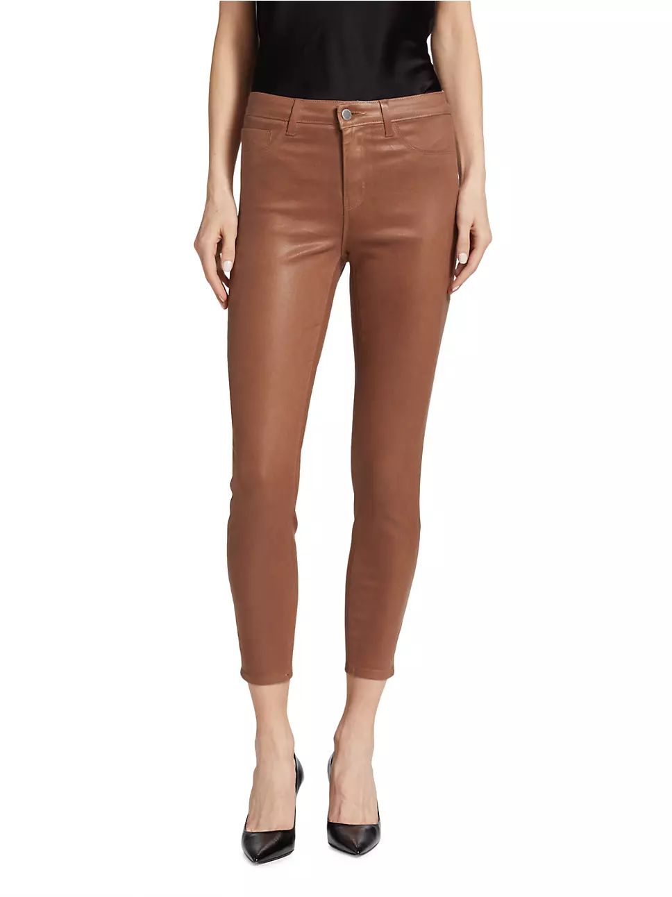 Margot Coated Skinny Jeans | Saks Fifth Avenue