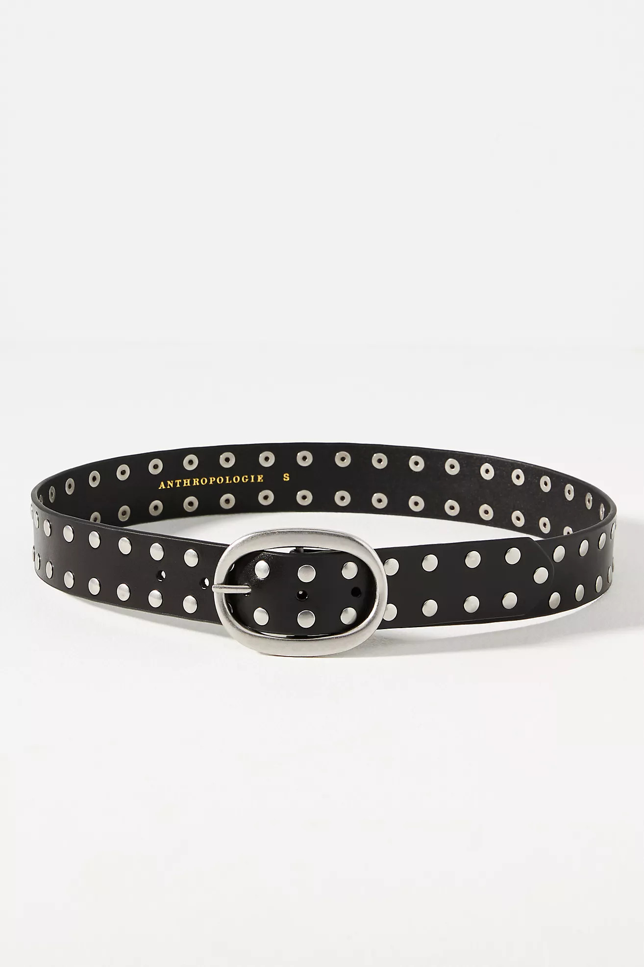 Studded Oval Buckle Belt | Anthropologie (US)