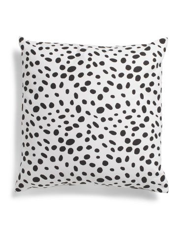 Made In Usa 22x22 Spotted Pillow | TJ Maxx