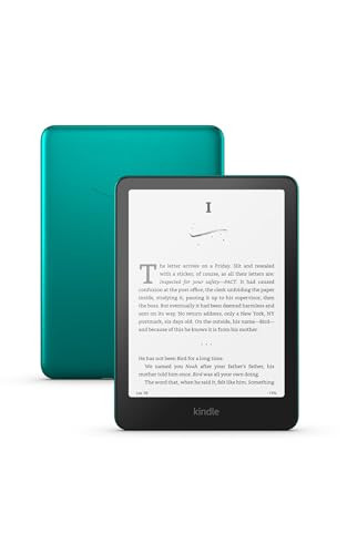 Amazon Kindle Paperwhite Signature Edition 32GB (newest model) – 20% faster with auto-adjusting front light, wireless charging, and weeks of battery life – Metallic Jade | Amazon (US)