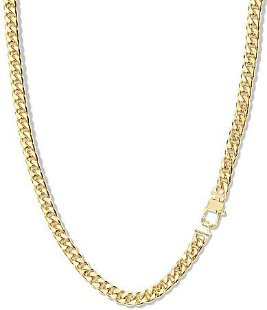 Melinda Maria Julian Cuban Chain Necklace - Gold | Dillard's